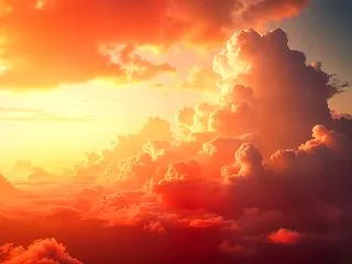 [No.1390-2]怖い雲