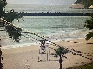 今日の波