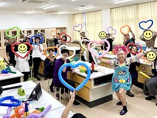 自由でOK！教員のみなさんにバルーンセミ…