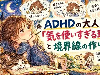 ADHDの大人が「気を使いすぎる理由」と…