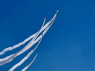 鴻巣の空を舞うブルーインパルス・・・その…