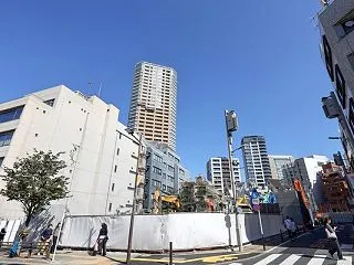 建築計画のお知らせ設置「富士見二丁目３番…