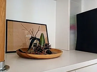 飽きもせずインテリア・ハロウィンツリーを…