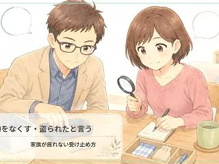 親が物をなくす・盗られたと言う時｜家族が…