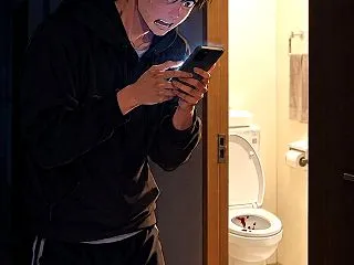 息子がトイレで出血して大騒ぎ―男の生理は…