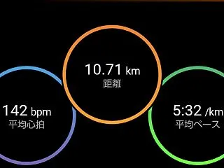 【夜ラン→朝ラン生活に変更中】10.7k…