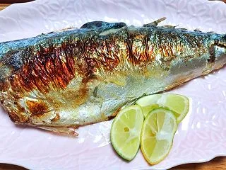 昨日の晩御飯「サバ塩焼き」「豚汁」「簡単…