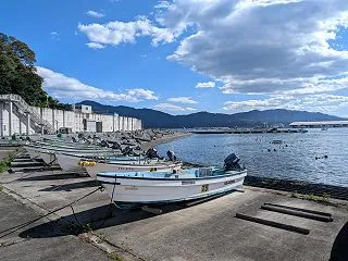 アワビ漁に備え
