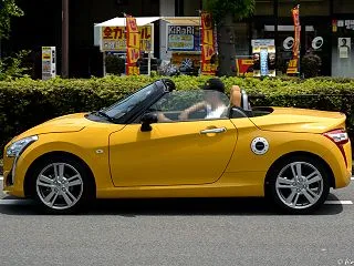 環八を走るダイハツ コペン