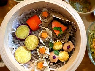 蒸籠蒸し