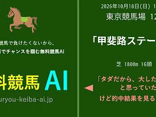甲斐路ステークス