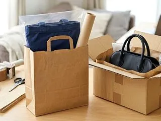 カバンをメルカリ用に梱包する方法は？紙袋…