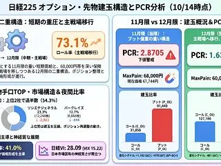 日経225「二重構造」の謎を追え！11月…
