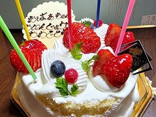 Wバースデーケーキ