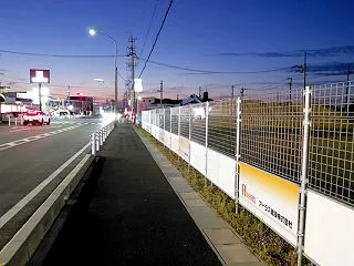 西友味岡店の前で飲食店の新築工事？（小牧…