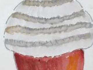ドングリの絵手紙
