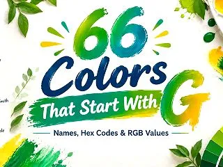 66 Colors That Start…