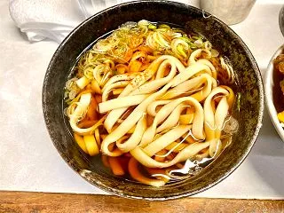 大和屋（中延）天丼セット〔きしめん＋天丼…