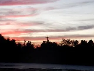 近所の野池 ・・・１０月１５日夕方