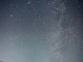 秋の空と白馬三山