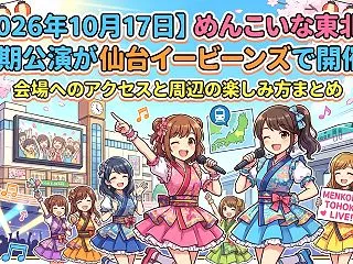 【2026年10月17日】めんこいな東北…