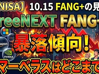【新NISA】10.15FANG+の見通…