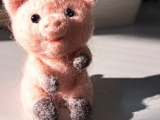 ブタのフェルティング！