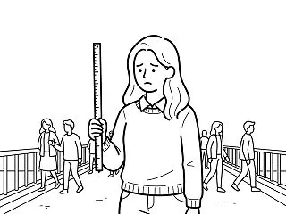 比べて落ち込むとき、物差しが一本しかない…