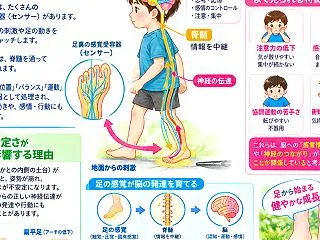 【 発達障害の子も足からしっかり成長 】