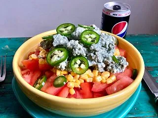 ブルーチーズサラダ定食