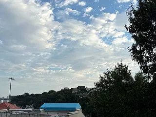 晴れのち曇り