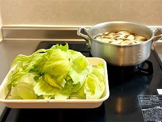 高級レタス鍋