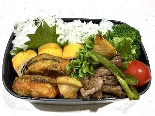 R8.10.15 青椒牛肉絲弁当