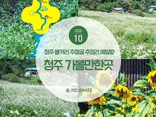 청주 가볼만한곳 볼거리 추정골 추정리…