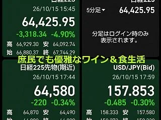 《 ☔ 日経平均株が暴落で、資産増… 💴…