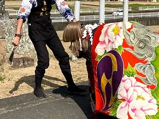 今年もまた獅子舞