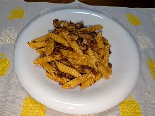 一日一品 キノコのボロネーゼ