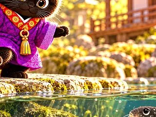 「手放して」と言われた猫が取った行動…哲…
