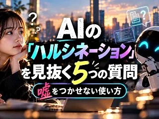 AIの「ハルシネーション」を見抜く5つの…
