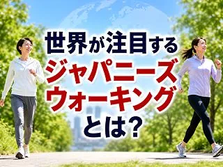 世界が注目するジャパニーズウォーキングと…