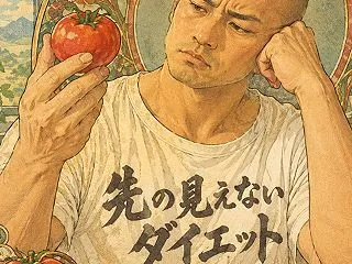 トマトが高騰していてダイエットにダメージ…