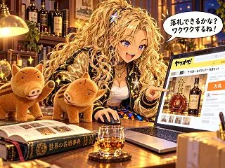 オークションの楽しみ ウイスキー地雷ボト…