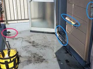 雨漏りの調査に2時間ほどかけたが再現出来…