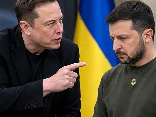 イーロン・マスク氏、ウクライナのゼレンス…