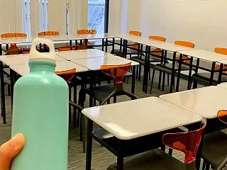 今週担当の中上級ESLクラス