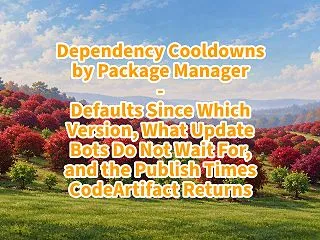 Dependency Cooldowns…