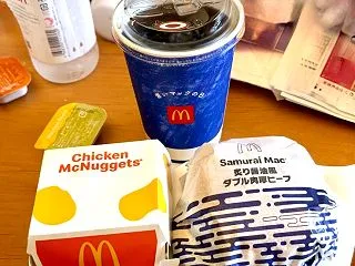 オットからの救援物資はサムライマック！