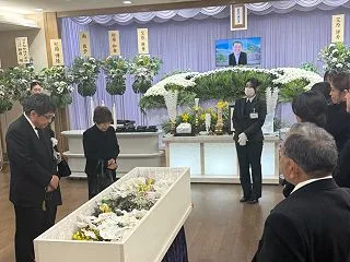 福井おじさん告別式