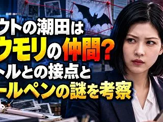 ダウトの潮田麻美はコウモリの仲間？サトル…