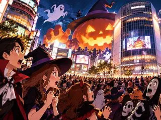ハロウィン当日の渋谷で前代未聞の出来事が…